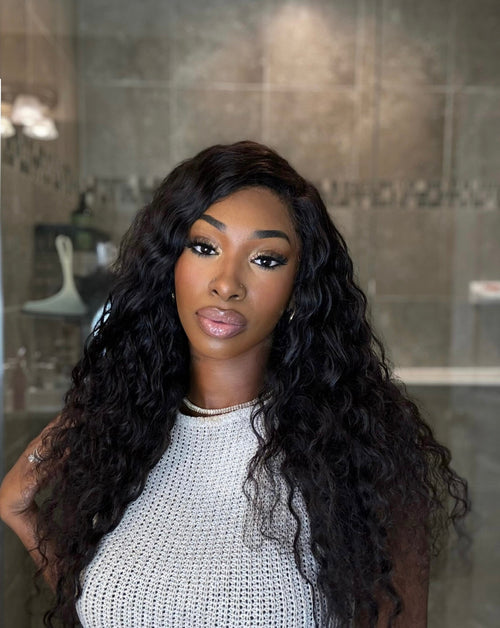 HD Lace Front Brazilian Deep Wave Wig